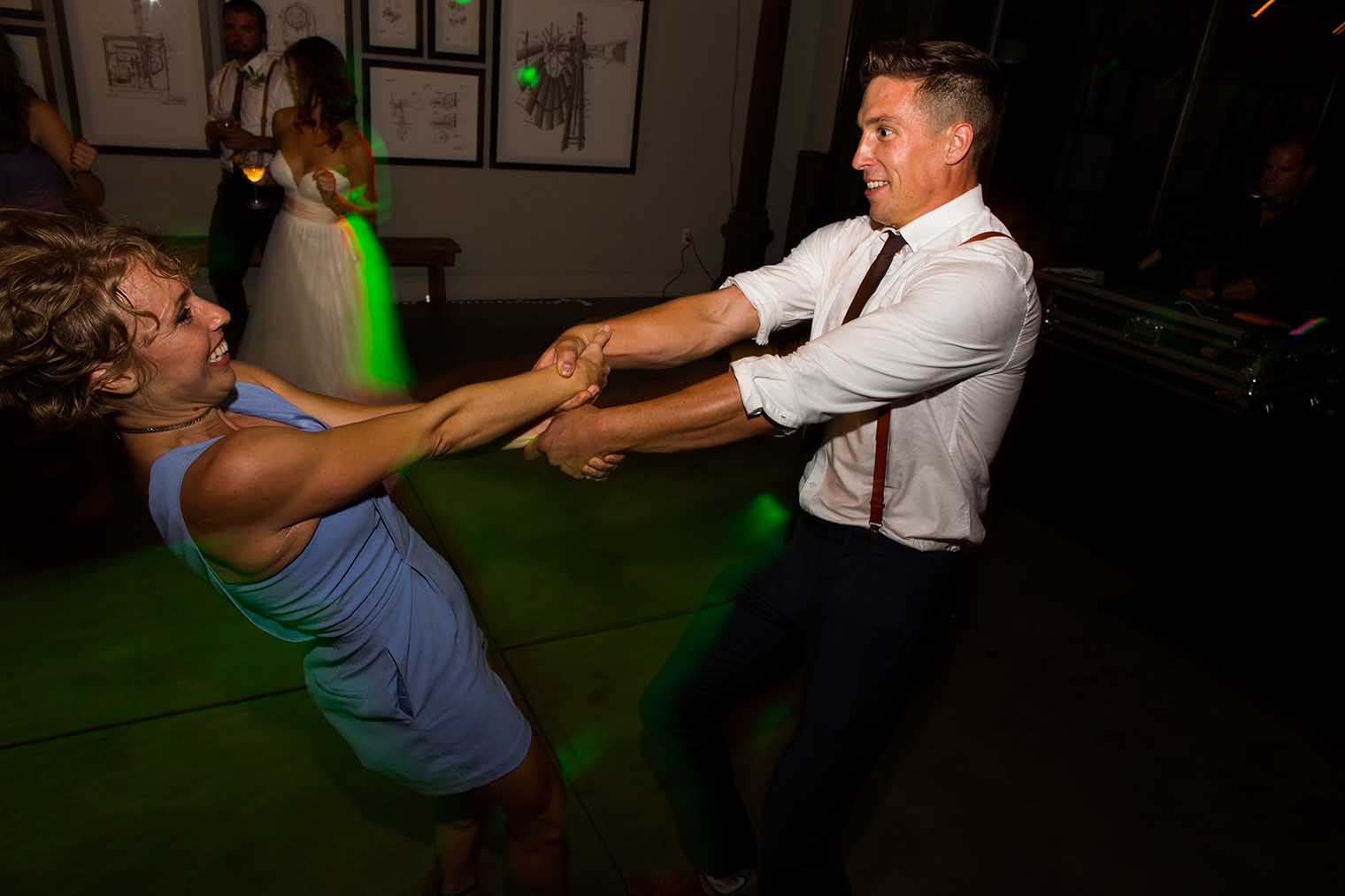 Farmstead at Long Meadow Ranch Wedding Reception Photo