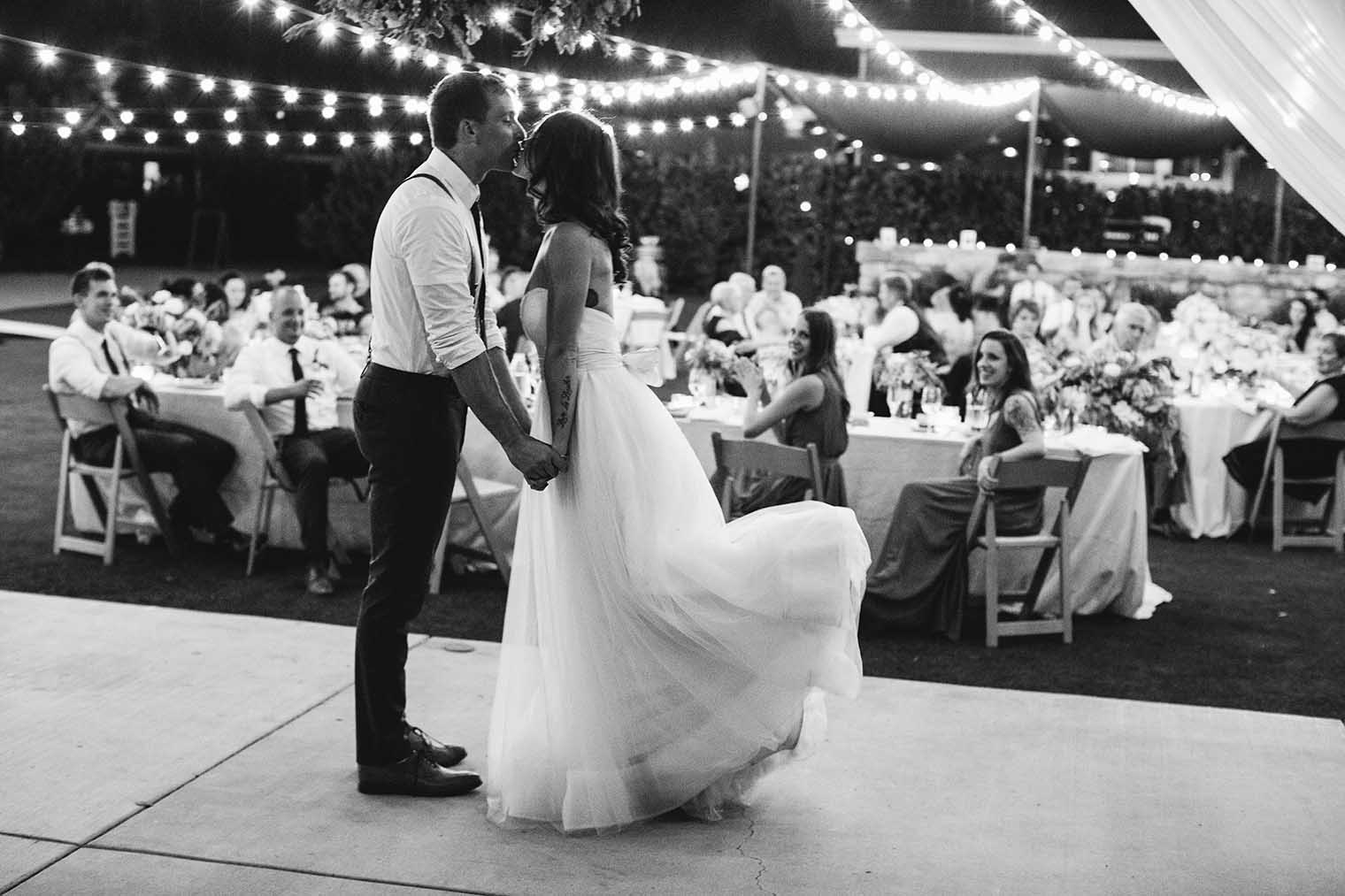 First Dance at Farmstead at Long Meadow Ranch 