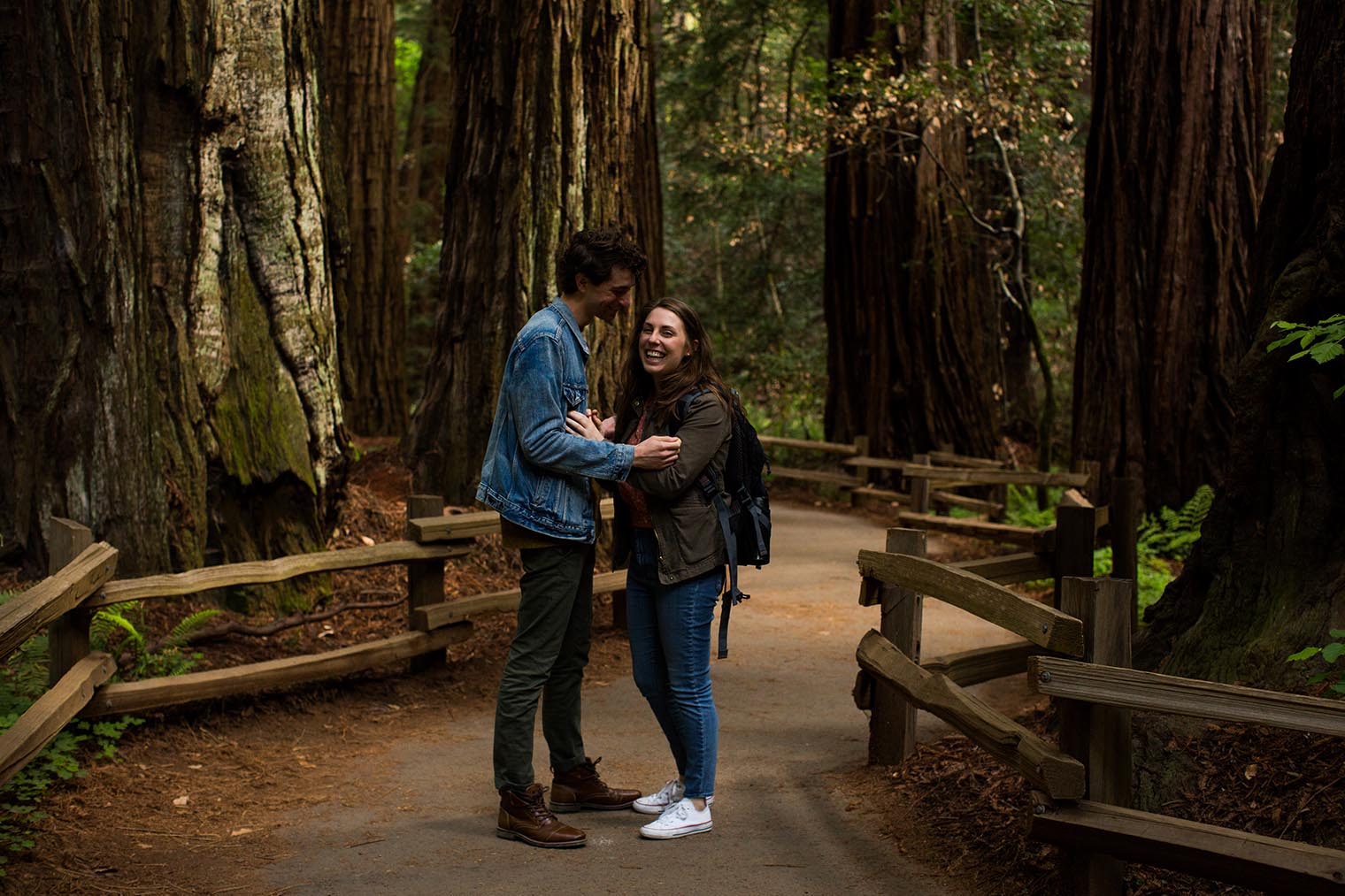 Muir Woods Proposal Photographer