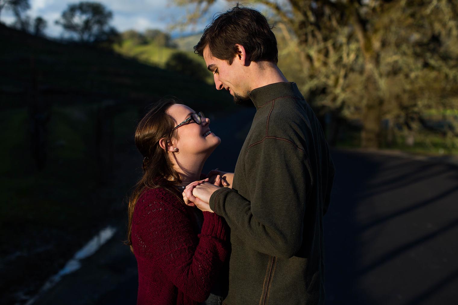 Nelson Family Vineyards Engagement Session