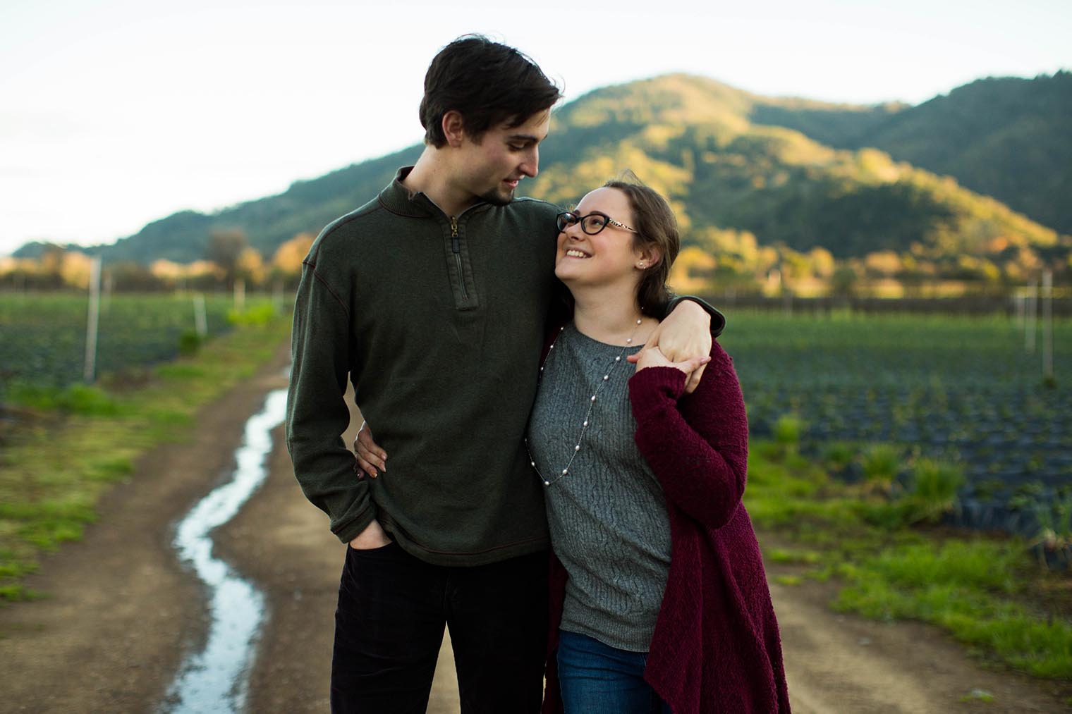 Nelson Family Vineyards Engagement Session