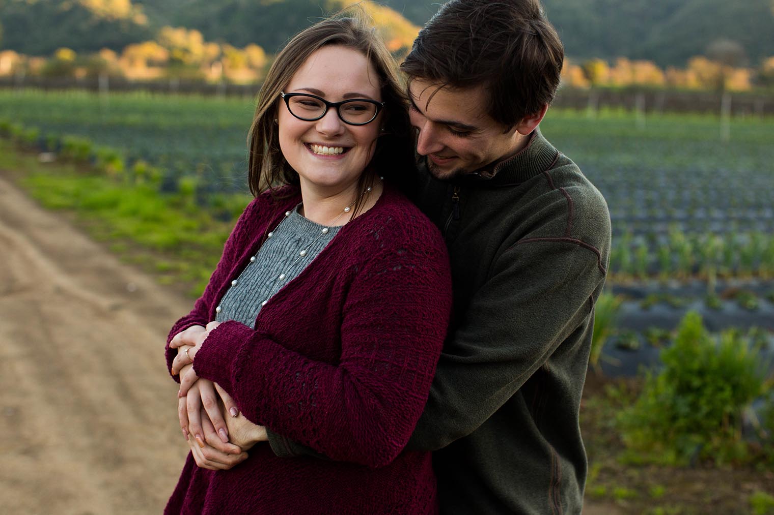 Nelson Family Vineyards Engagement Session