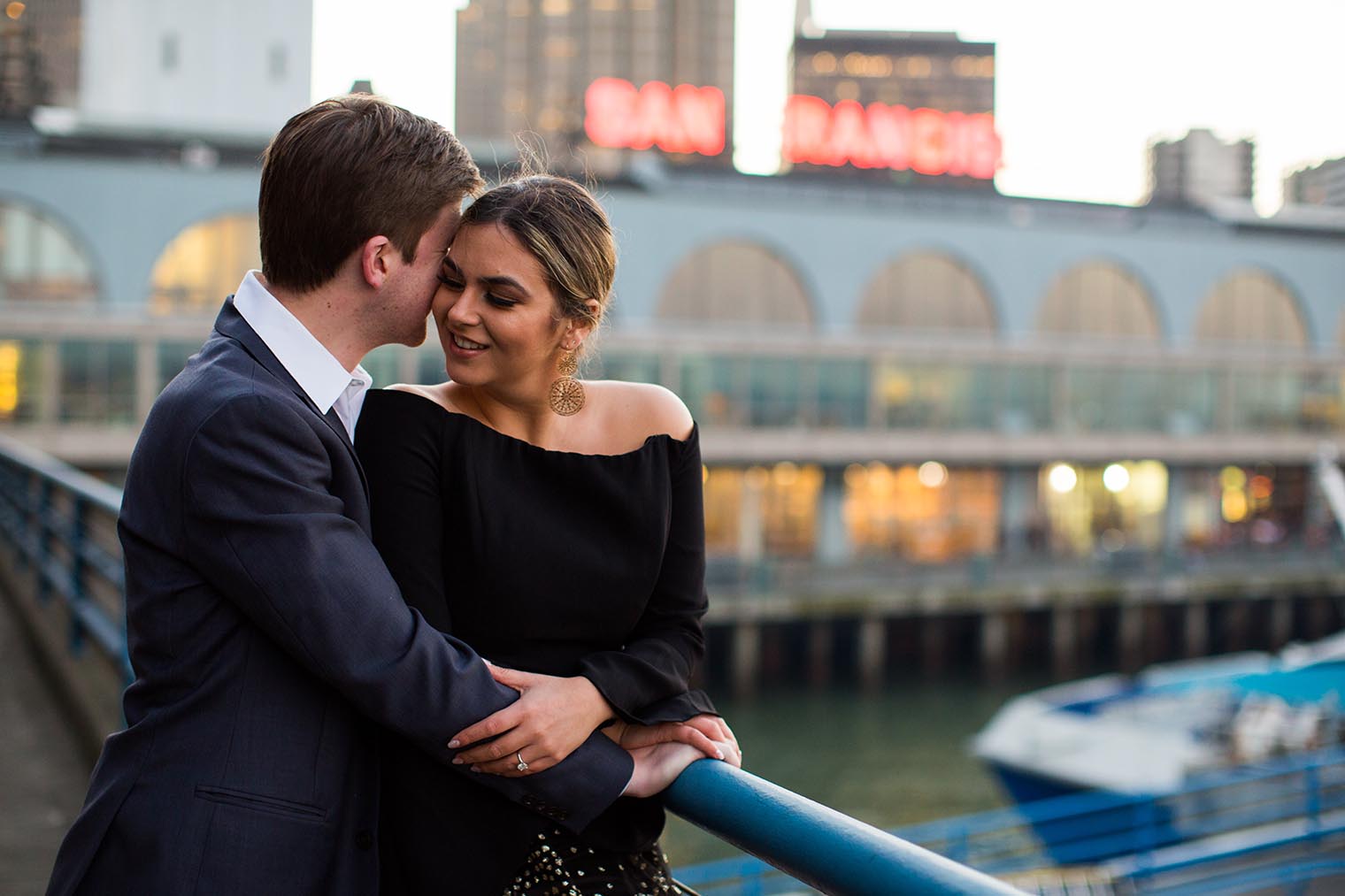 San Francisco Embarcadero Engagement Photos