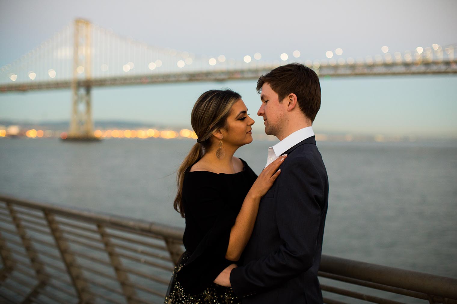 San Francisco Embarcadero Engagement Photos