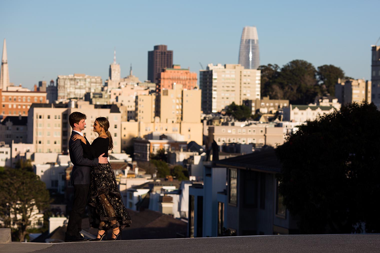 San Francisco Embarcadero Engagement Photos
