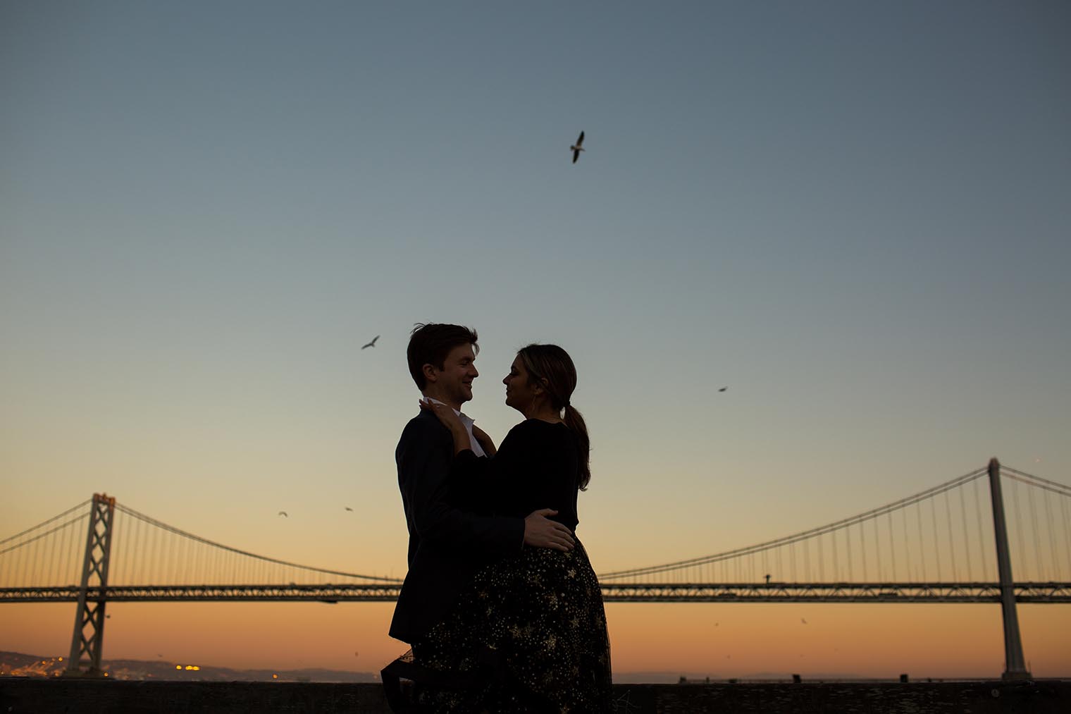 San Francisco Embarcadero Engagement Photos