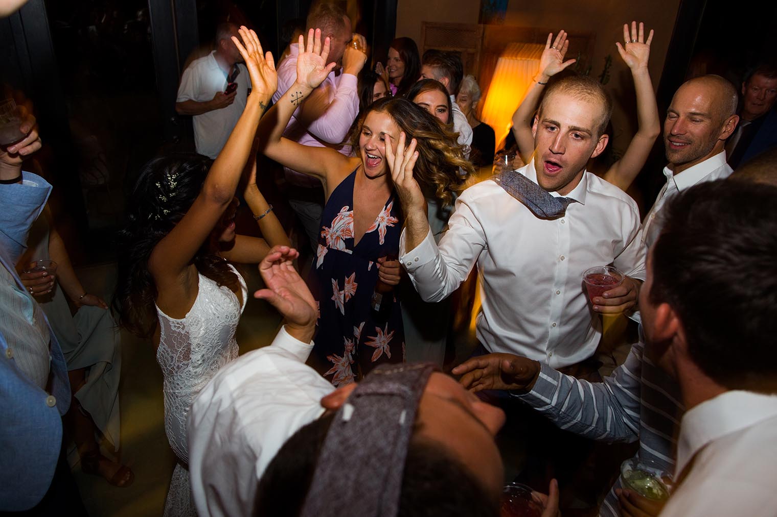 Sacred Sands Joshua Tree Wedding Dancing