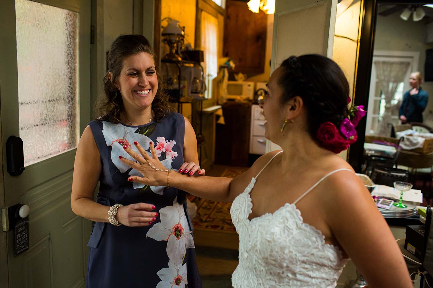 Bride Getting Ready 