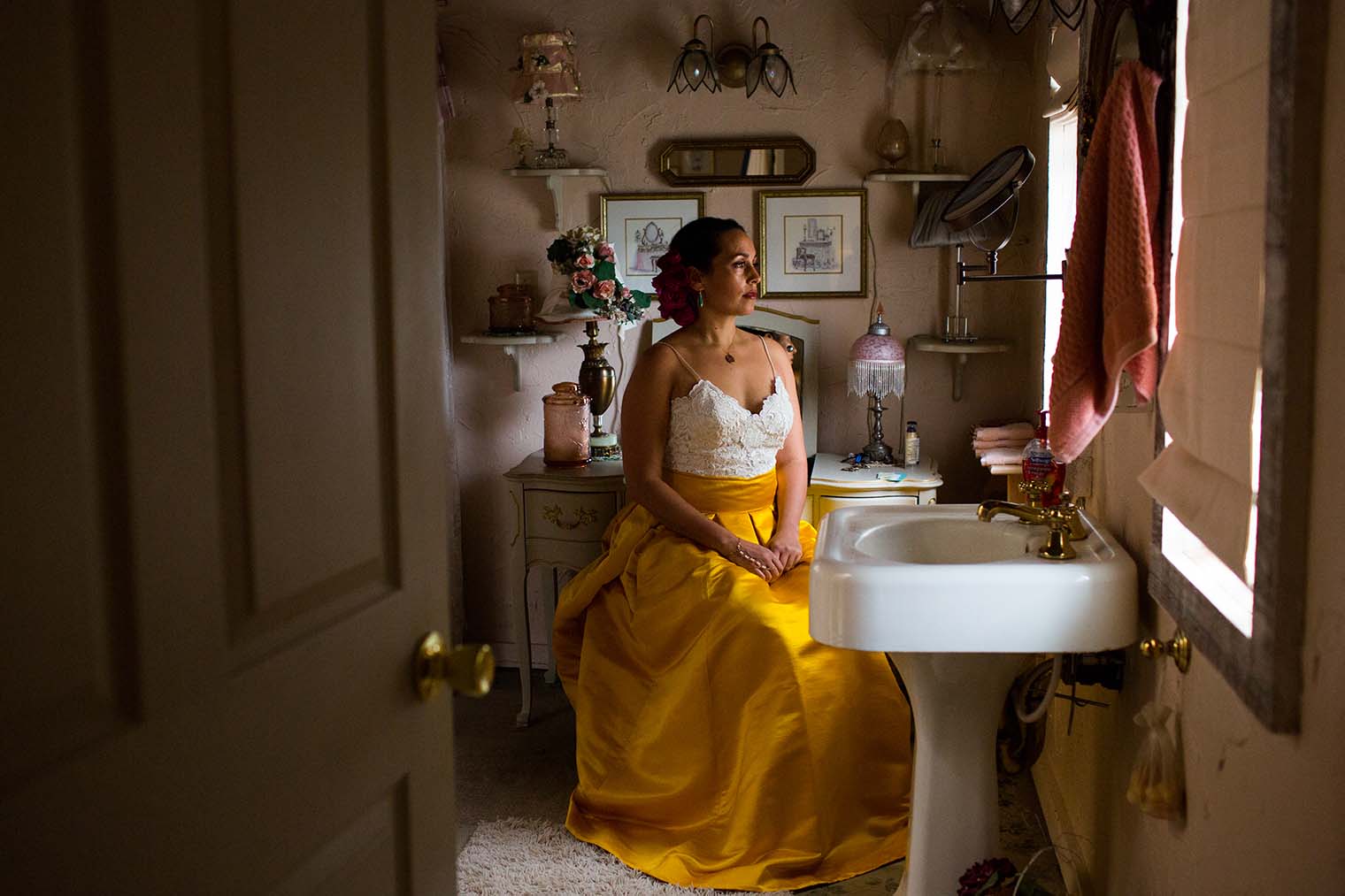 Bride Portrait at Union Hill Inn 
