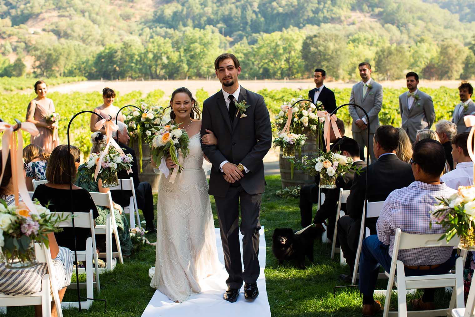 Nelson Family Vineyards Wedding Ceremony
