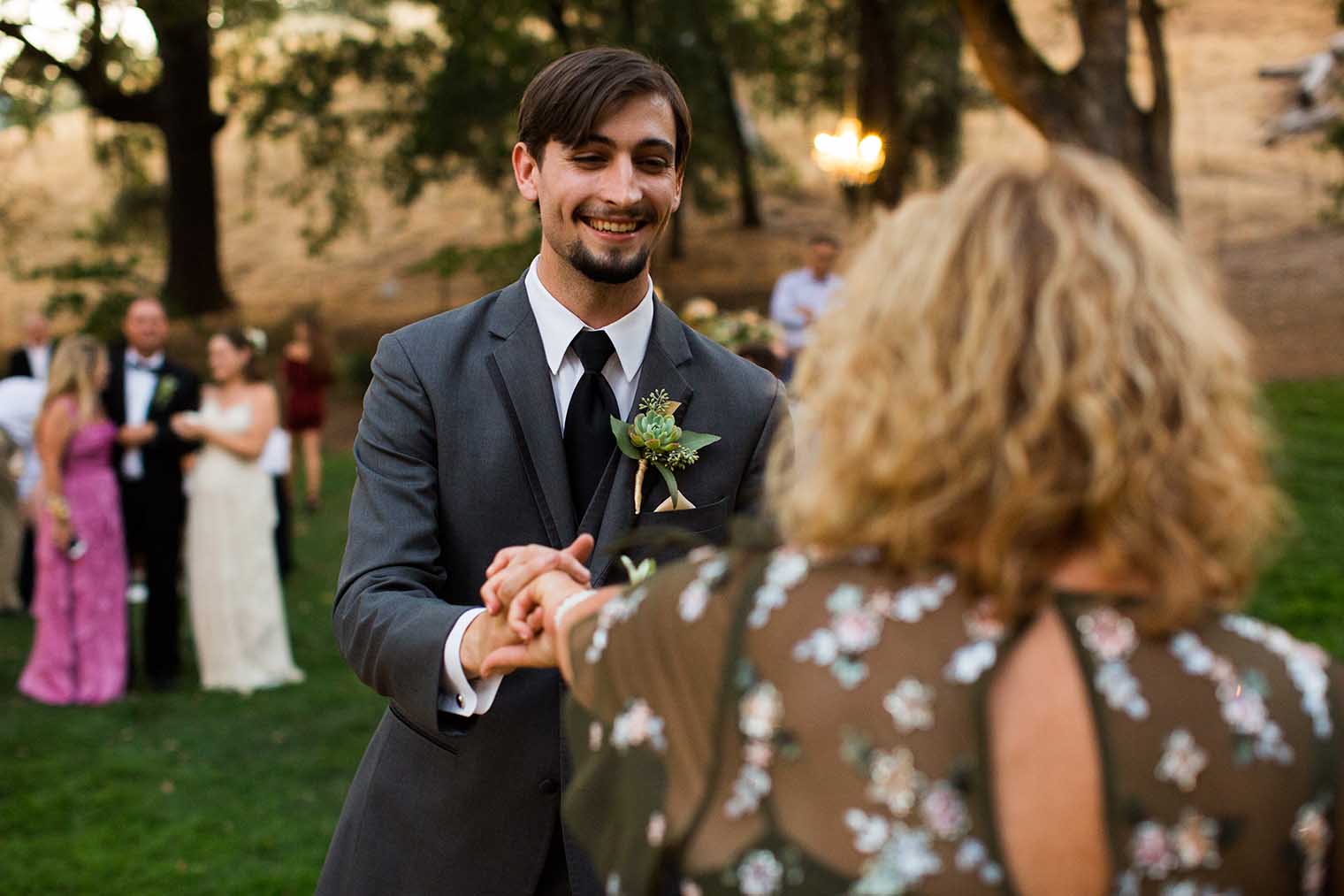 Nelson Family Vineyards Wedding Reception 