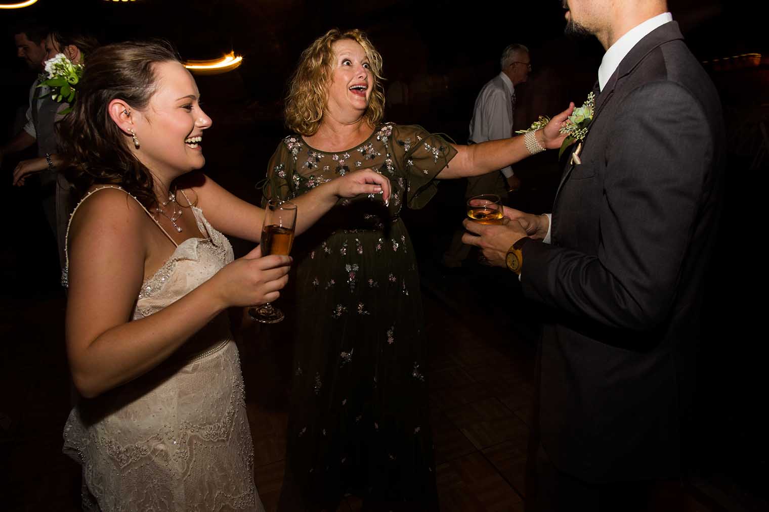 Nelson Family Vineyards Wedding Reception