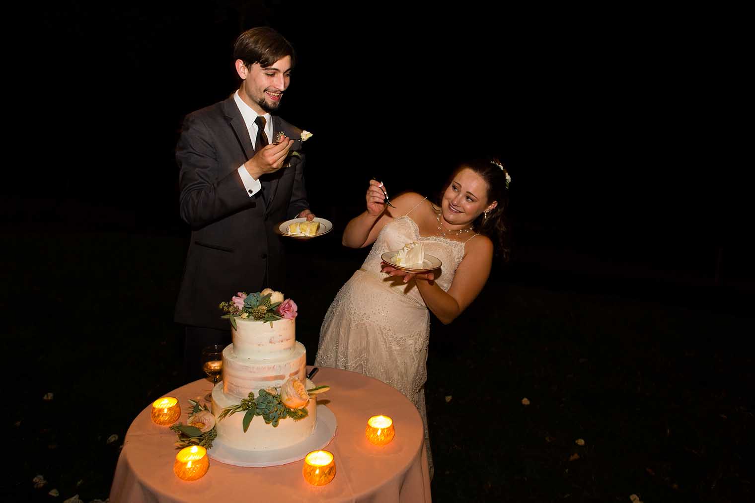 Nelson Family Vineyards Wedding Reception