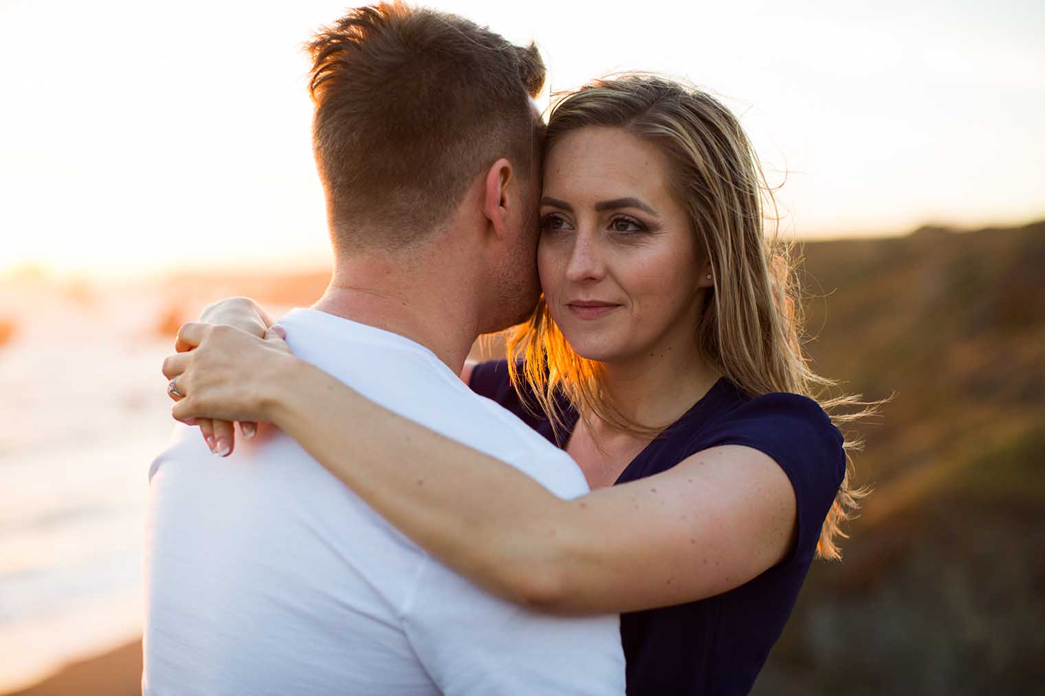Sonoma Coast State Park Engagement Photos 