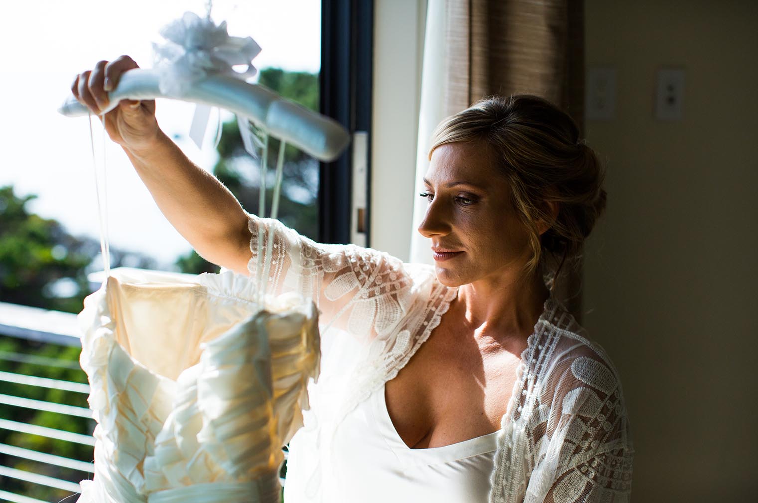 bride getting ready