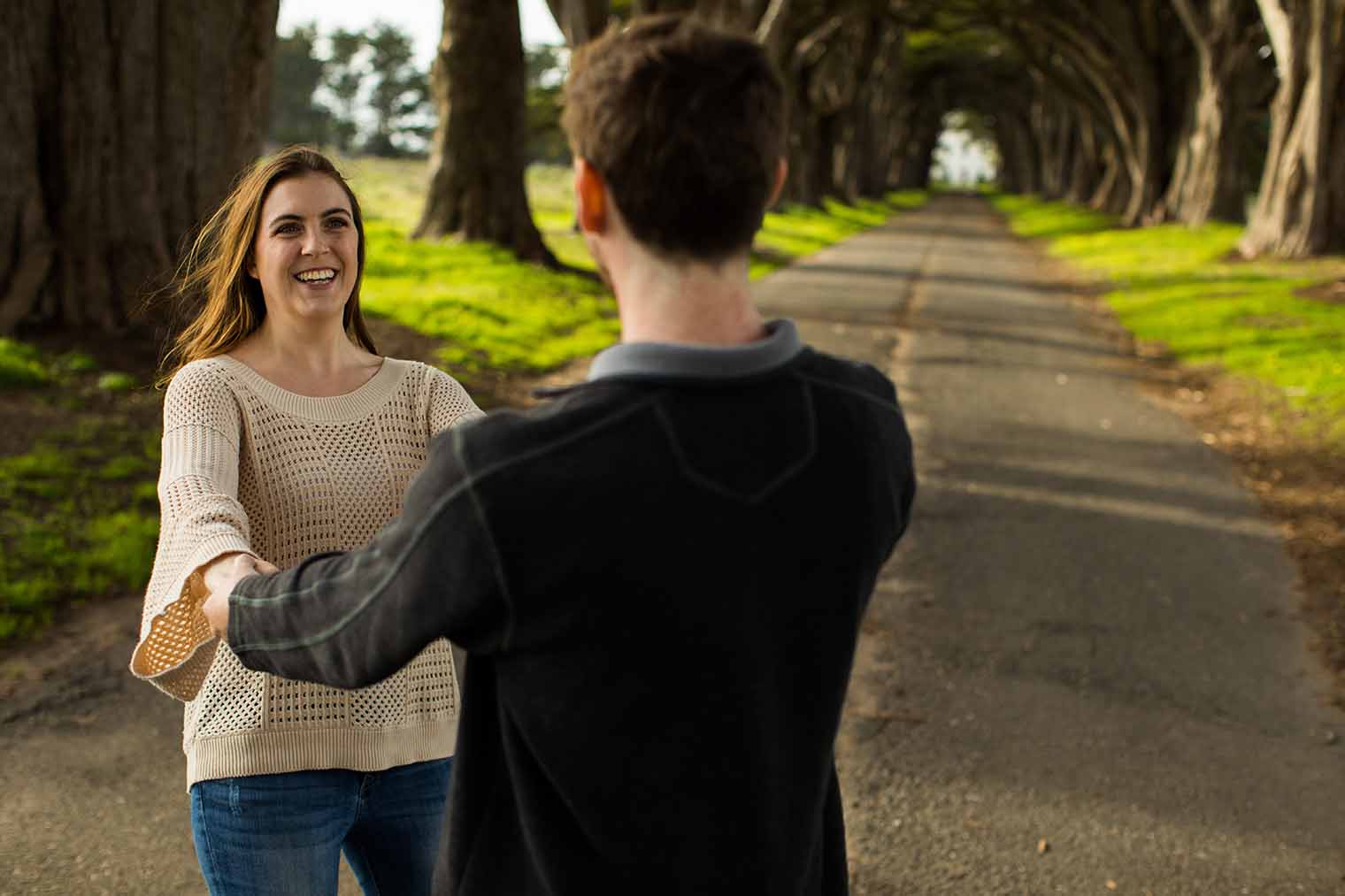point reyes engagement session 