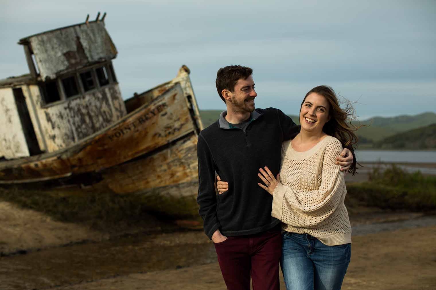 pt. reyes engagement session