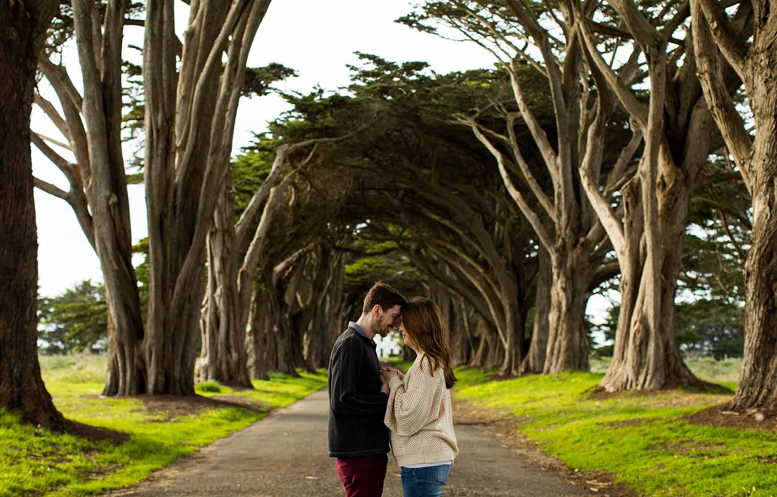 pt reyes engagement session 