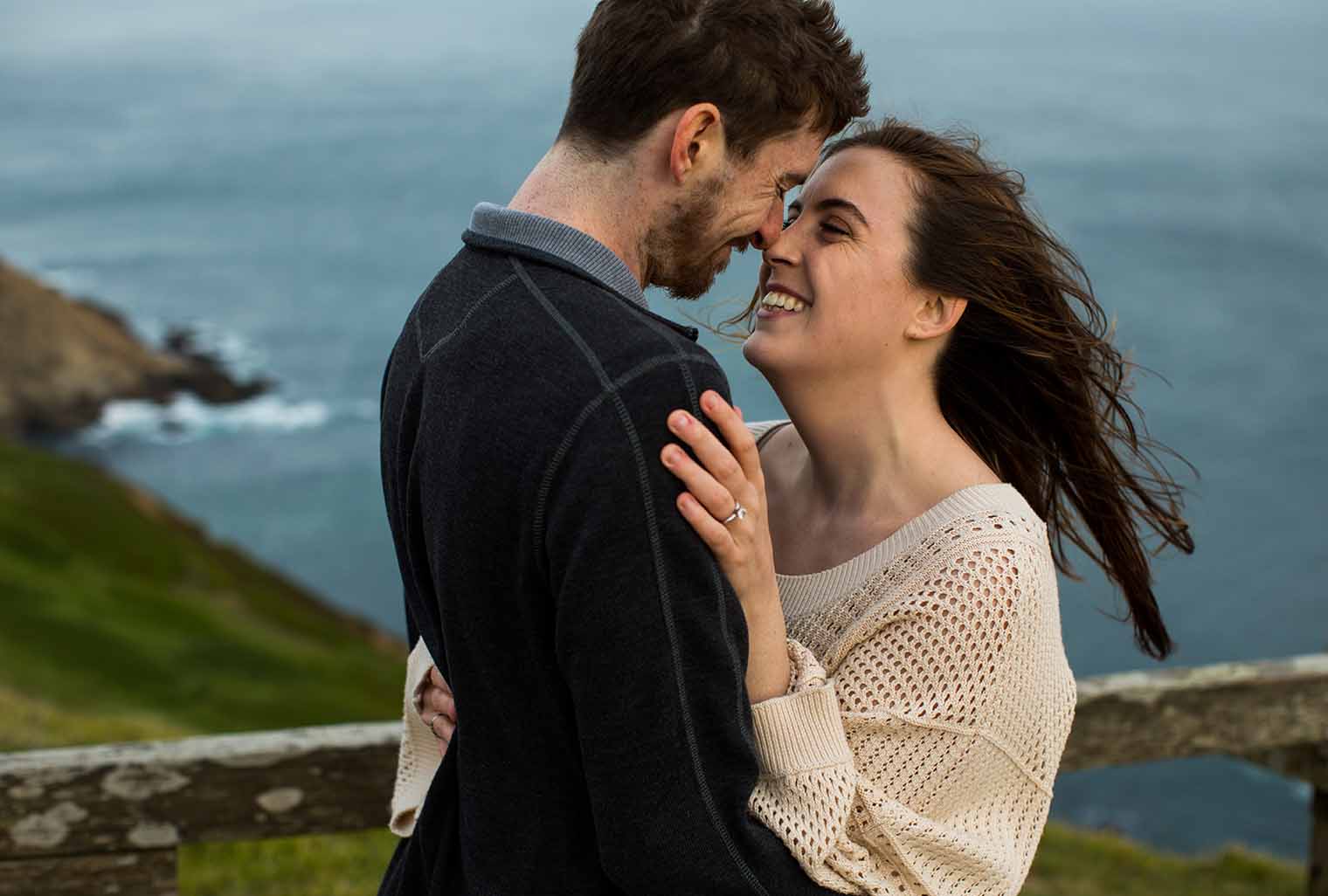 pt reyes engagement session 