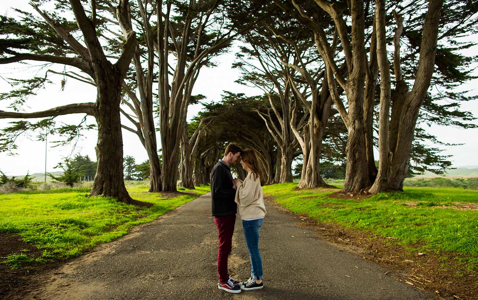 pt reyes engagement session 