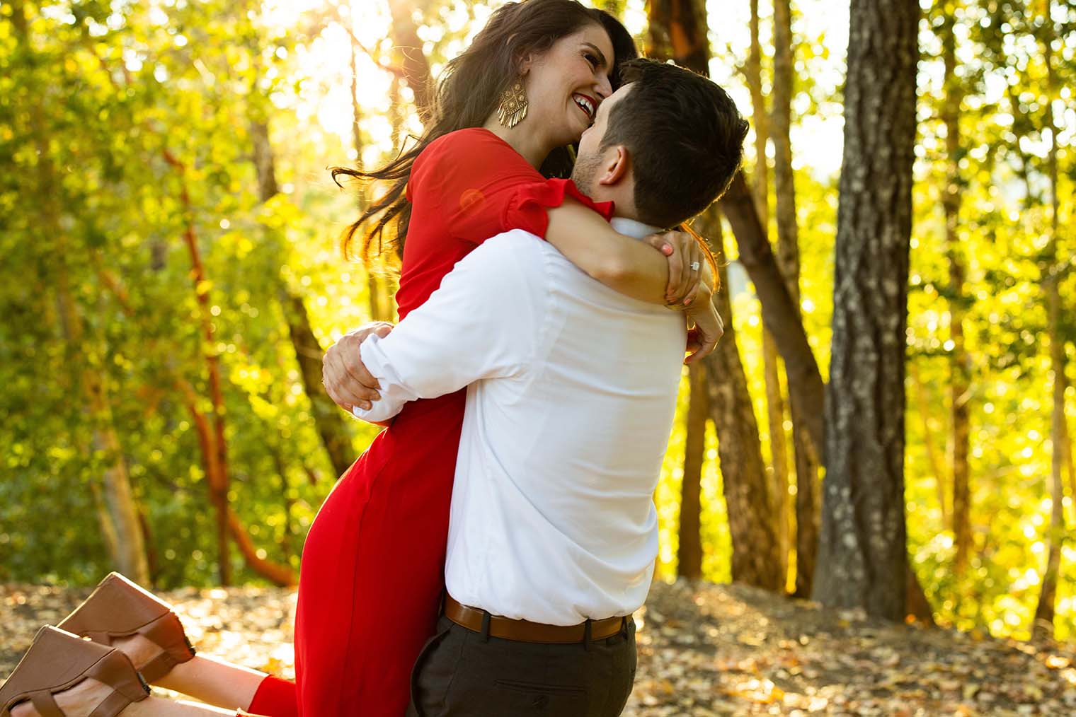 engagement photos captured in Boonville 