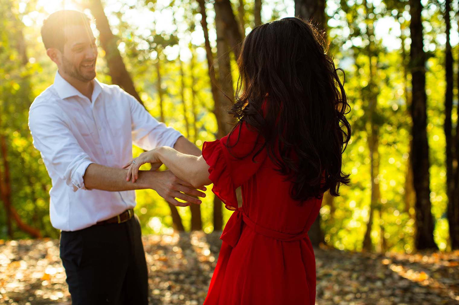 engagement photos in Boonville
