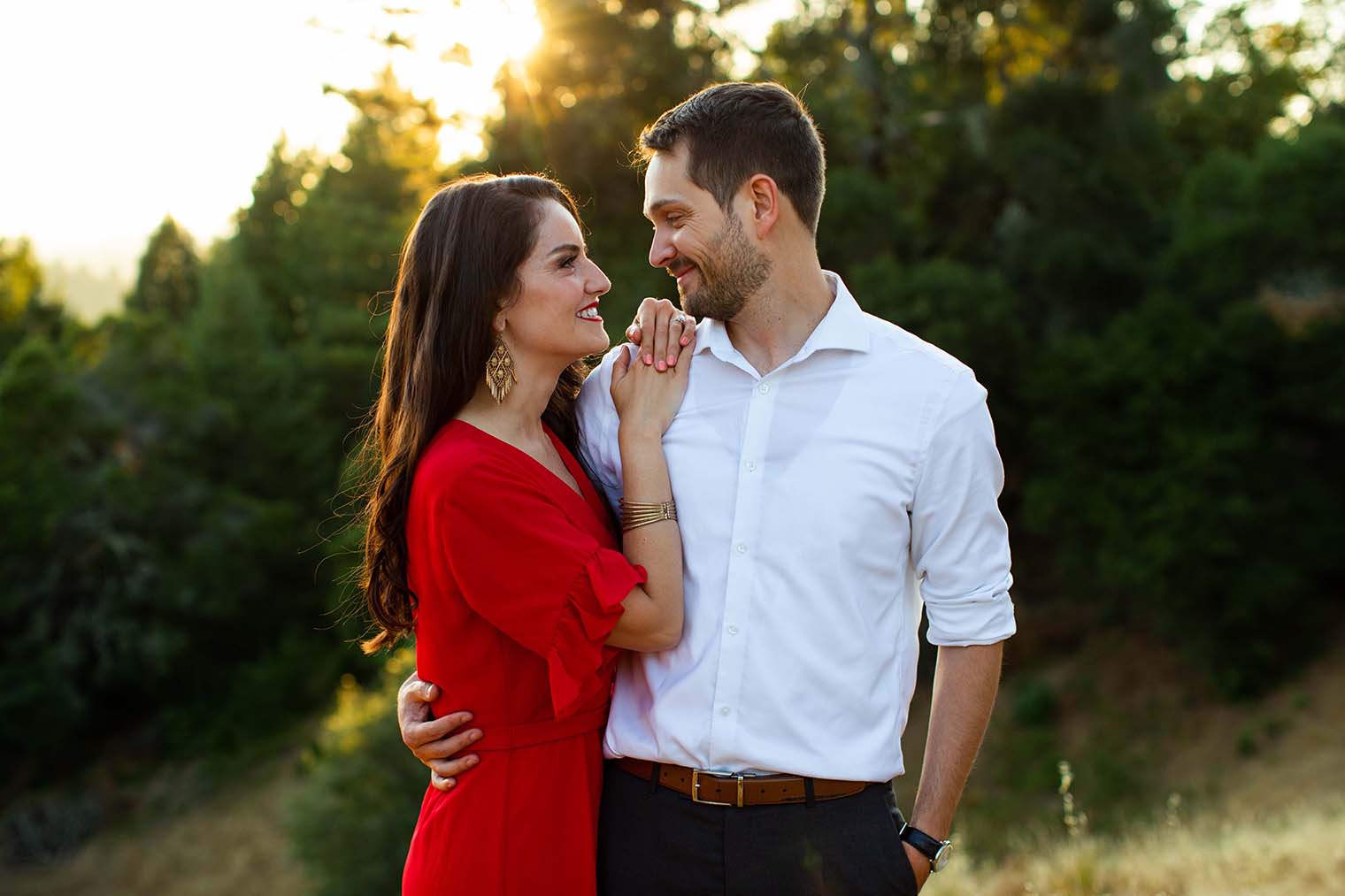 Boonville California engagement photos