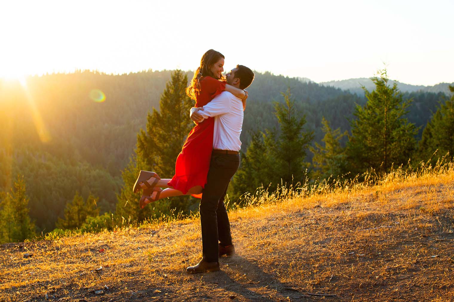 Mendocino engagement photos