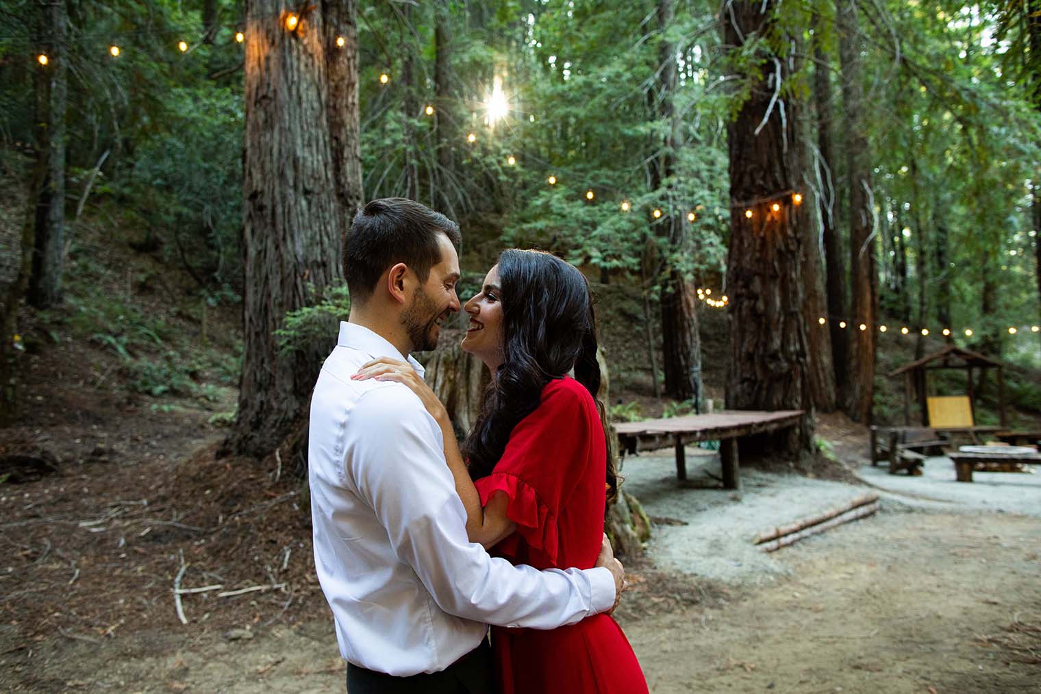 engagement photos captured in Boonville