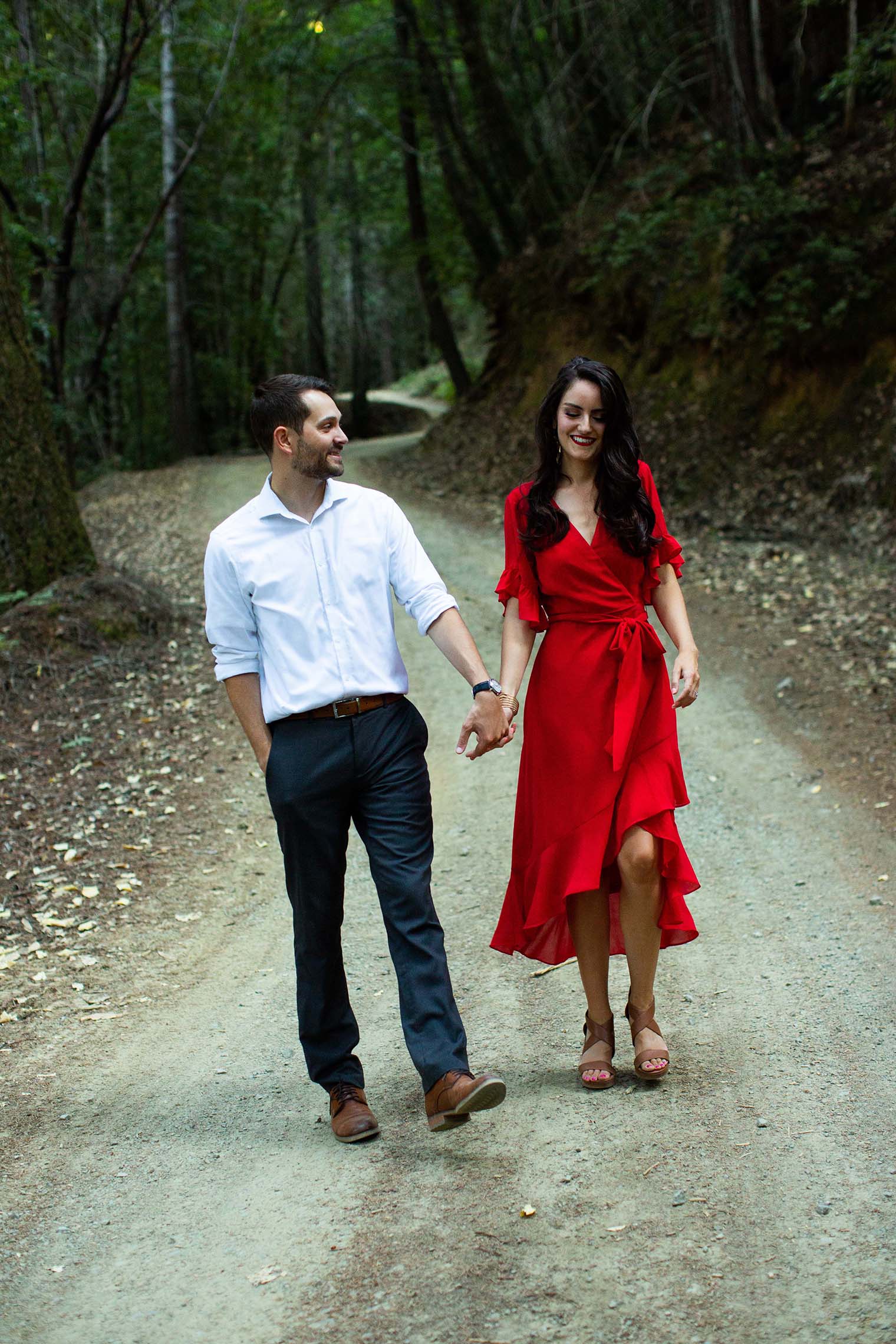 engagement photos captured in Boonville
