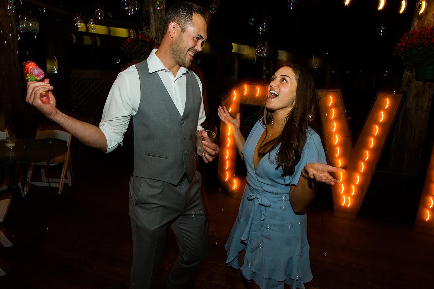dancing at Bear Valley Lodge 